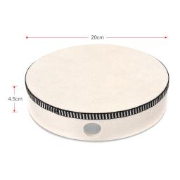 Tambor de mão de madeira para crianças, prático, transporte seguro, jogo de música de percussão, ferramenta de brinquedo para crianças, criar presente de infância feliz - Image 6