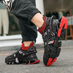 Sapato Masculino Tênis Masculinos, Casuais, de Luxo, Confortáveis, Tênis de Treinamento, Respiráveis, Estilo Mocassim, de Corrida - Image 3