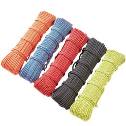 Corda de escalada, 10m, 6mm, equipamento de escalada, ao ar livre, árvore, rocha, montanhismo, emergência, sobrevivência, segurança, fuga - Image 2