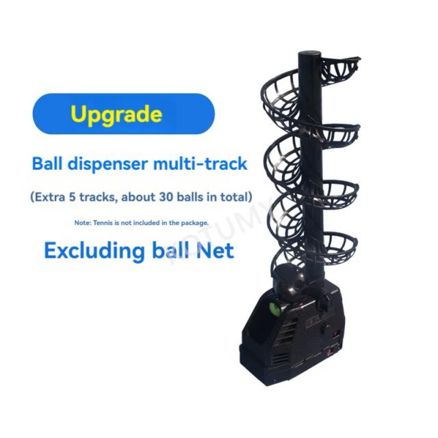 Máquina Portátil de Entrega de Bolas de Tênis com Assistente de Treinamento Multi-Ball e Net Catcher para Autoajuda Eficaz.