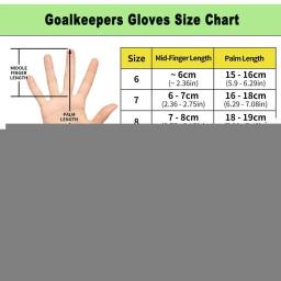 Luvas profissionais de látex para adultos e crianças, proteção engrossa, antiderrapante, futebol, esportes, futebol, goleiro - Image 6