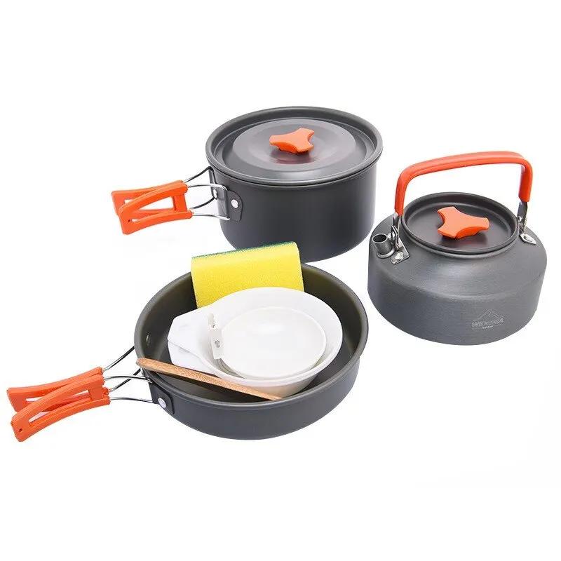 Widesea-Outdoor Camping Tableware Set, Panelas, Panelas, Pratos turísticos, Bowler, Equipamento de cozinha, Equipamento, Utensílios, Caminhadas, Piquenique, Viagem - Image 1