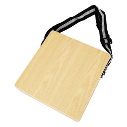 Portable Travel Wooden Box Drum, Instrumento de Percussão para Crianças e Adultos, Cajon Hand Drum, Alça Ajustável - Image 2