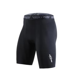 Calças de compressão dos homens collants legal seco leggings esportes baselayer correndo collants treino atlético shorts ativos - Image 4