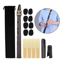 Mini bolso saxofone com bocal palhetas, carregando saco, dedilhado gráfico, Sax instrumento de sopro para jogadores, amantes da música - Image 2