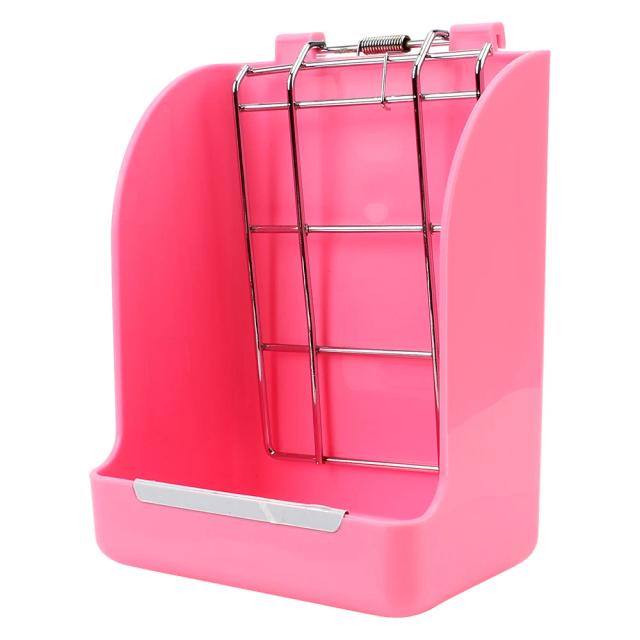Cesta de Alimentação Primavera Tipo Rabbit com Rack para Feno e Acessórios para Cobaias