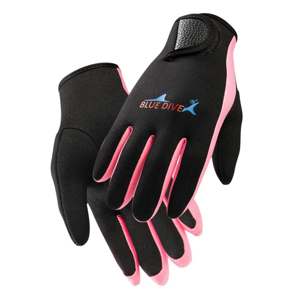 Luvas de natação de neoprene para homens e mulheres, luvas antiderrapantes, à prova de frio, luvas de wetsuit, adultos, mergulho, surf, esportes aquáticos, 1,5mm - Image 1