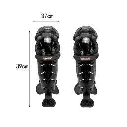 Confortável Baseball Catchers Leg Guards para adultos, Shin Guards - Image 6