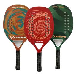 Raquete De Tênis De Praia Com Capa Saco, Camewin Fibra De Carbono, Superfície Áspera, Presente Presente - Image 1