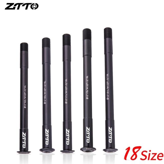 ZTTO Eixo Passante Bicicleta MTB Estrada Liga Alumínio 7075