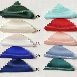 Tela metálica do cetim líquido lustroso, seda de cristal, decoração do vestido de casamento, material do desenhista de roupa, matéria têxtil verde, luxo - Image 5