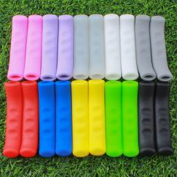 Silicone Anti-slip Bicicleta Brake Handle Cover, MTB Grips, Guiador Proteger Manga, Ciclismo Gear, Acessórios de bicicleta - Image 6