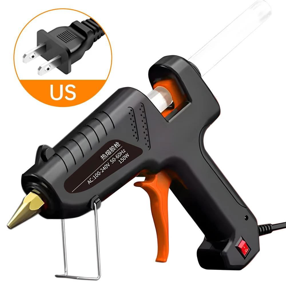 Pistola de cola elétrica quente, pistola de cola eletrotérmica, pistolas industriais, Thermo, ferramenta de reparo, DIY, 11mm cola varas, 150W - Image 1