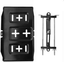Universal Battery Tray Bracket, Suporte de armazenamento, Mount Hold Down, Clamp Kit, Acessório carro para Auto SUV, 23cm - Image 5