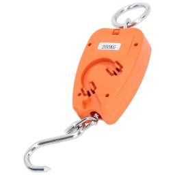 Balança de suspensão digital portátil 200kg rolamento de carga preciso multifuncional portátil mini balança de suspensão com tela lcd - Image 6