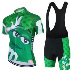 Conjunto de roupas masculinas para ciclismo, camisa manga curta, outdoot de bicicleta MTB Bike Wear, desenhos animados, MTB, 2022 - Image 5