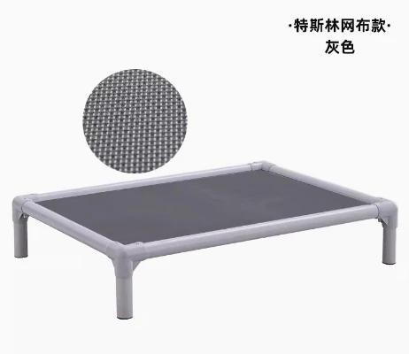 Cama Elevada para Cães em Alumínio Leve, Berço Luxuoso Personalizado para Viagens e Acampamentos