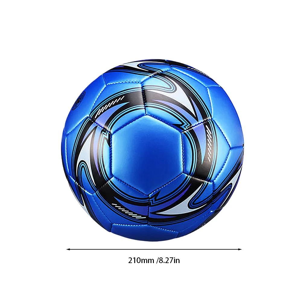 Bolas de futebol do tamanho padrão para crianças e adultos, bola de futebol, couro macio do plutônio, fósforo, treinamento, profissional, tamanho 5 - Image 1