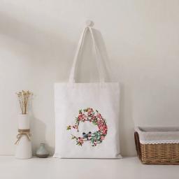 Kit de bordado para iniciantes com padrão, sacola de lona, artes e ofícios suprimentos para adultos, kits DIY Needlepoint - Image 6