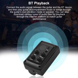 DSP Ressonância Som Pickup Kit, Ressonante de Guitarra, Guitarra com Microfone Externo, Anti-Howling, BT, DIY - Image 2