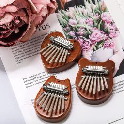 Mini piano de polegar de 8 teclas Kalimba, piano portátil, instrumento musical, presente para adultos e crianças - Image 6
