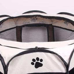 Portátil dobrável Pet Tent, cerca octogonal, abrigo para cachorros, fácil de usar, fácil operação ao ar livre, grandes gaiolas, cercas de gato, canil - Image 6