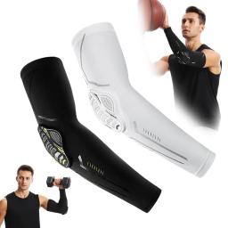 Almofadas de cotovelo anti-colisão para esportes, mangas de compressão, protetor para exterior, basquete, futebol, bicicleta, suporte de cotovelo, G L4Q6, 1pc - Image 1