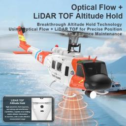 Yuxiang f07s helicóptero de controle remoto UH-1 helicóptero sem escova com câmera gps retorno automático + fluxo óptico altura fixa - Image 3