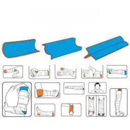 Tala de rolo de 3 tamanhos, kits de primeiros socorros, emergência médica, pulso, fratura fixa, proteção de resgate para pescoço, perna, braço, aparelho de saúde - Image 5