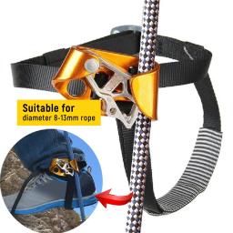 Equipamento de proteção para montanhismo profissional, equipamento de elevação de montanhismo para escalada direita ou esquerda por pé, acessórios de proteção ao ar livre - Image 3