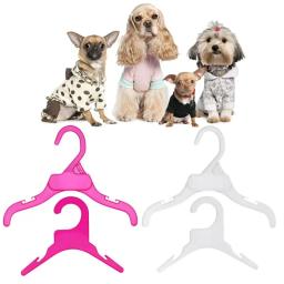 Roupas plástico pendurado cremalheiras cabide roupas para animais estimação para cão estimação para gato filhote - Image 1