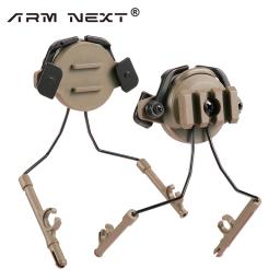 Capacete tático acessórios airsoft militar fone de ouvido titular capacete adaptador ferroviário caça tiro fone de ouvido suporte - Image 3