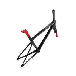 QUENTE! Novo quadro de bicicleta de estrada de carbono v4rs t1100 clássico revestimento vermelho e preto quadro de carbono de alta qualidade + garfo + fone de ouvido + selim + braçadeira - Image 4
