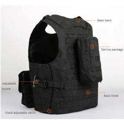 Camuflagem Caça Vest, Combate Colete De Segurança, colete tático, CS Jogo, Airsoft Assalto, Equipamento ao ar livre - Image 4