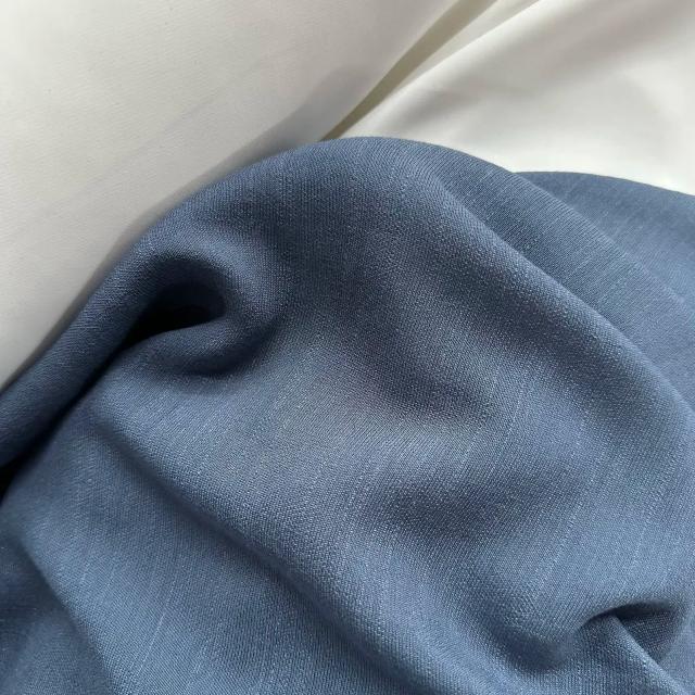 Tecido de Linho Fino Respirável para Verão: 1 Metro Ideal para Camisas, Vestidos e Projetos de Costura DIY