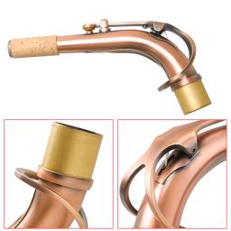 M MBAT Saxe Pescoço Curvo Saxofone Alto Pescoço Curvo Material de Latão Sax Instrumento de Sopro Acessório 24,5mm - Image 3