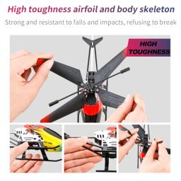 M5 Helicóptero de Controle Remoto, Helicópteros RC, Altitude Hold, 3.5 Canais, Giroscópio e Luz LED, Avião Durável, Drone Toy, Presente - Image 2
