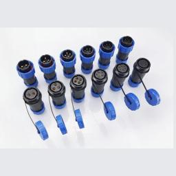 Ip68 conector à prova dsolder água solda-livre 2 plugue 3 núcleo 4 furo 5 pinos 6 pólo 7p encaixe macho e fêmea tomada de alimentação tomada de aviação - Image 4