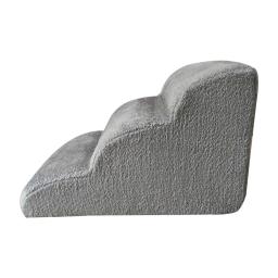 Rampa removível e lavável antiderrapante para animais de estimação para cama, 3 Tiers Training Escadas, Dog Steps, Cama - Image 2