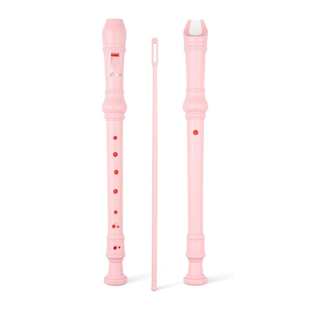 Gravador agudo SWAN de 8 buracos Um instrumento de sala de aula para iniciantes com haste de limpeza Um presente favorito (dedo alemão) - Image 1