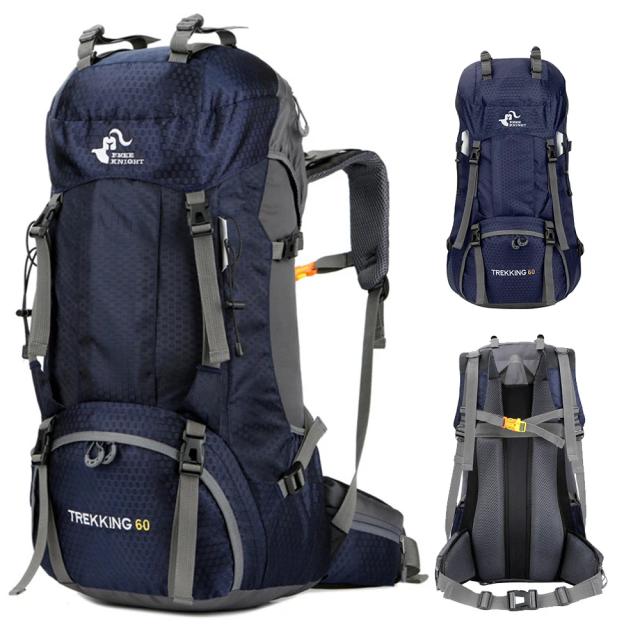 Mochila Impermeável para Caminhadas, Escaladas e Acampamentos - Ideal para Viagens e Ciclismo de Montanha
