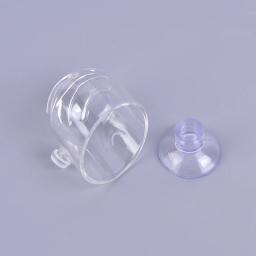 Alimentador automático de peixes cônicos Alimentador de verme vermelho Copo de funil Ferramenta de ração para peixes Alimentador de aquário com ventosa, Alimentador de aquário - Image 5