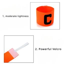 Braçadeira De Futebol Do Capitão, C-band, Braçadeira Esportiva, Match Capitains Wear, Equipamento De Futebol, Acessórios De Futebol, 1Pc - Image 5