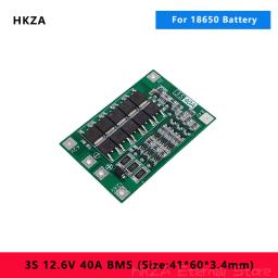 Suporte de caixa de armazenamento de bateria de lítio Substitua a bateria de ácido-chumbo 18650, suporte fixo com 3S 40A BMS Balance Protection, 12V - Image 6