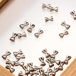 20/30 pçs haltere afundado olhos de bronze contas de barra mosca amarrando material para verme louco charlie streamer mosca truta isca de pesca - Image 6