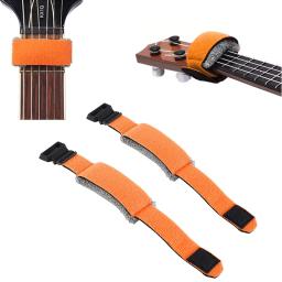 High-Elasticity Noise Damper for Guitar, Guitar Mute Strap, fácil de usar, instrumentos de cordas, acessórios para baixo Ukulele, 1Pc - Image 2