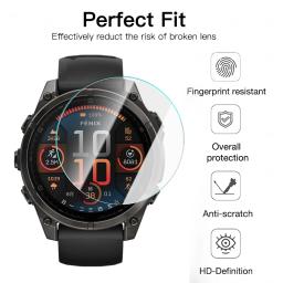 Vidro Temperado Premium para Garmin Fenix 8, Protetores de Tela Anti-riscos, Filme HD Transparente, Acessórios Smartwatch, 51mm, 47mm, 43mm, 9H - Image 5