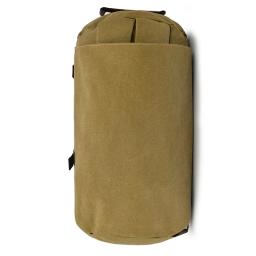 Bolsa de viagem de grande capacidade masculina mochila de alpinismo bolsa de ombro balde de lona moda alça macia - Image 5