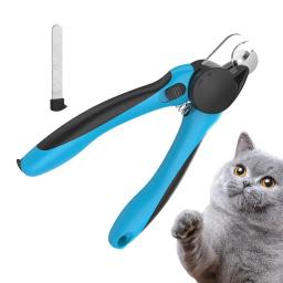 Aparadores de garras para animais, cortadores de unhas LED, ferramenta para gatos e cães, gatinhos e coelhos - Image 1