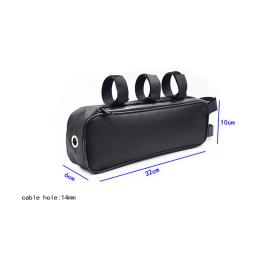 Saco impermeável do armazenamento da bateria para a bicicleta, pacote do quadro do tubo, caixa dianteira da ferramenta, MTB, Ebike, acessórios da bicicleta, caso - Image 2